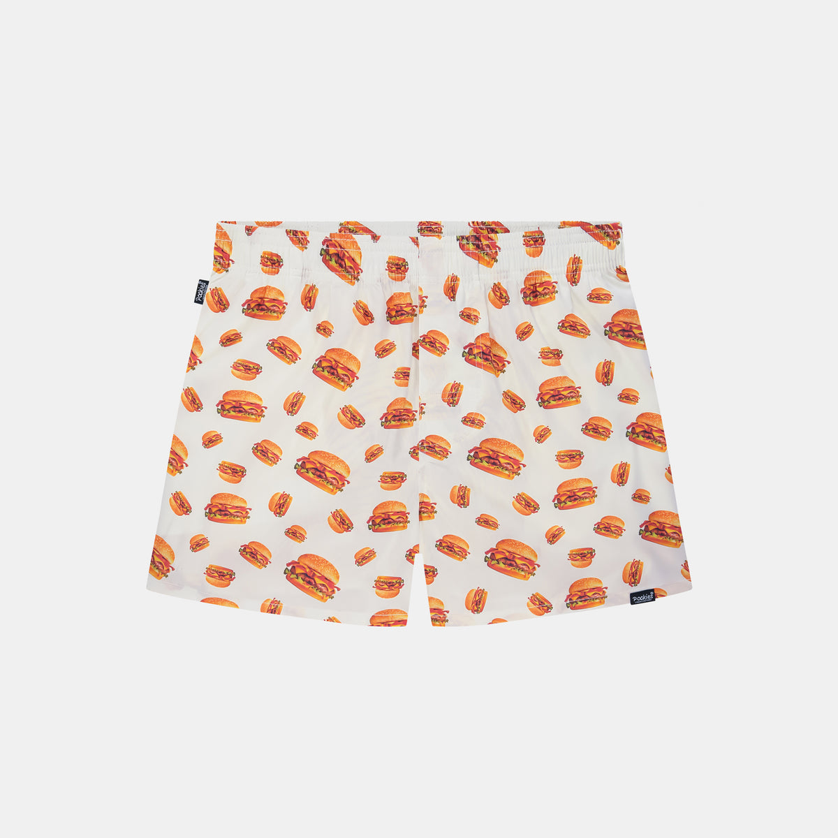 Burger Boxers - White