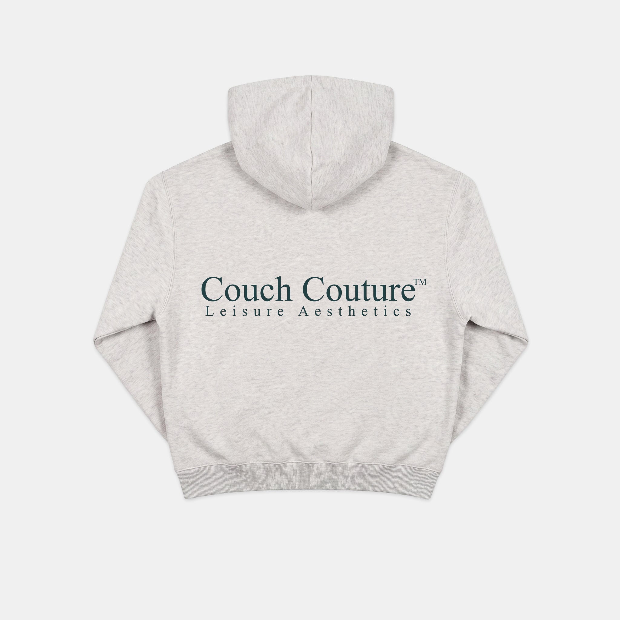 C.C. Zip Hoodie - Grey Melange