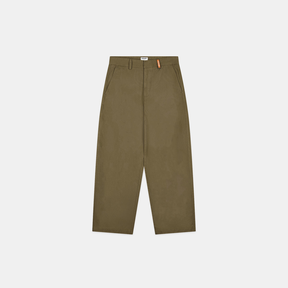 Canvas Cottage Trousers - Khaki