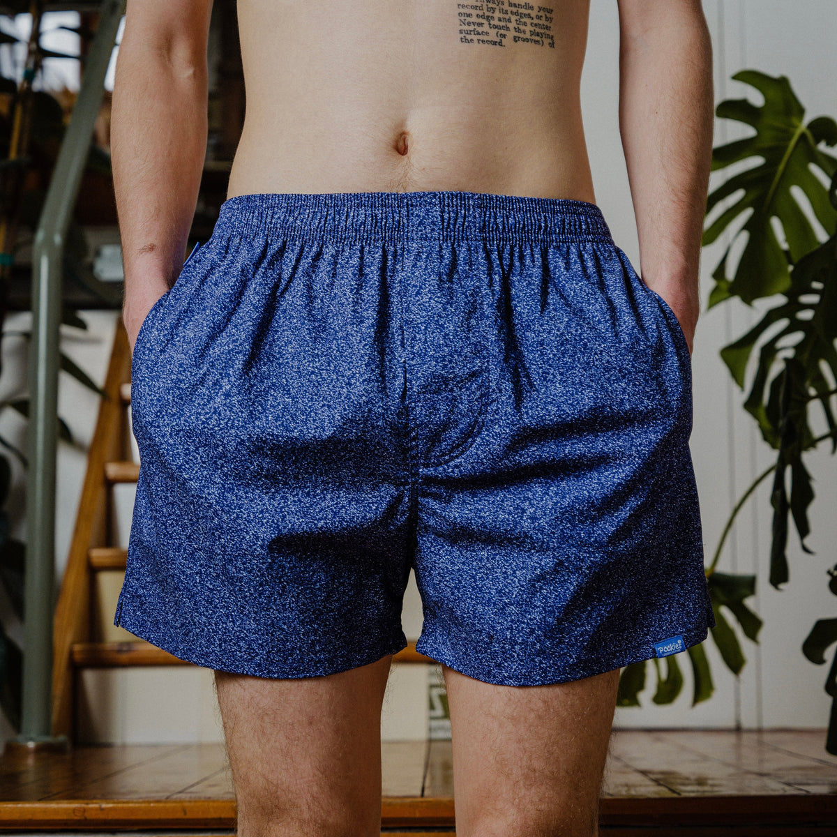Stand By Boxers - Blue