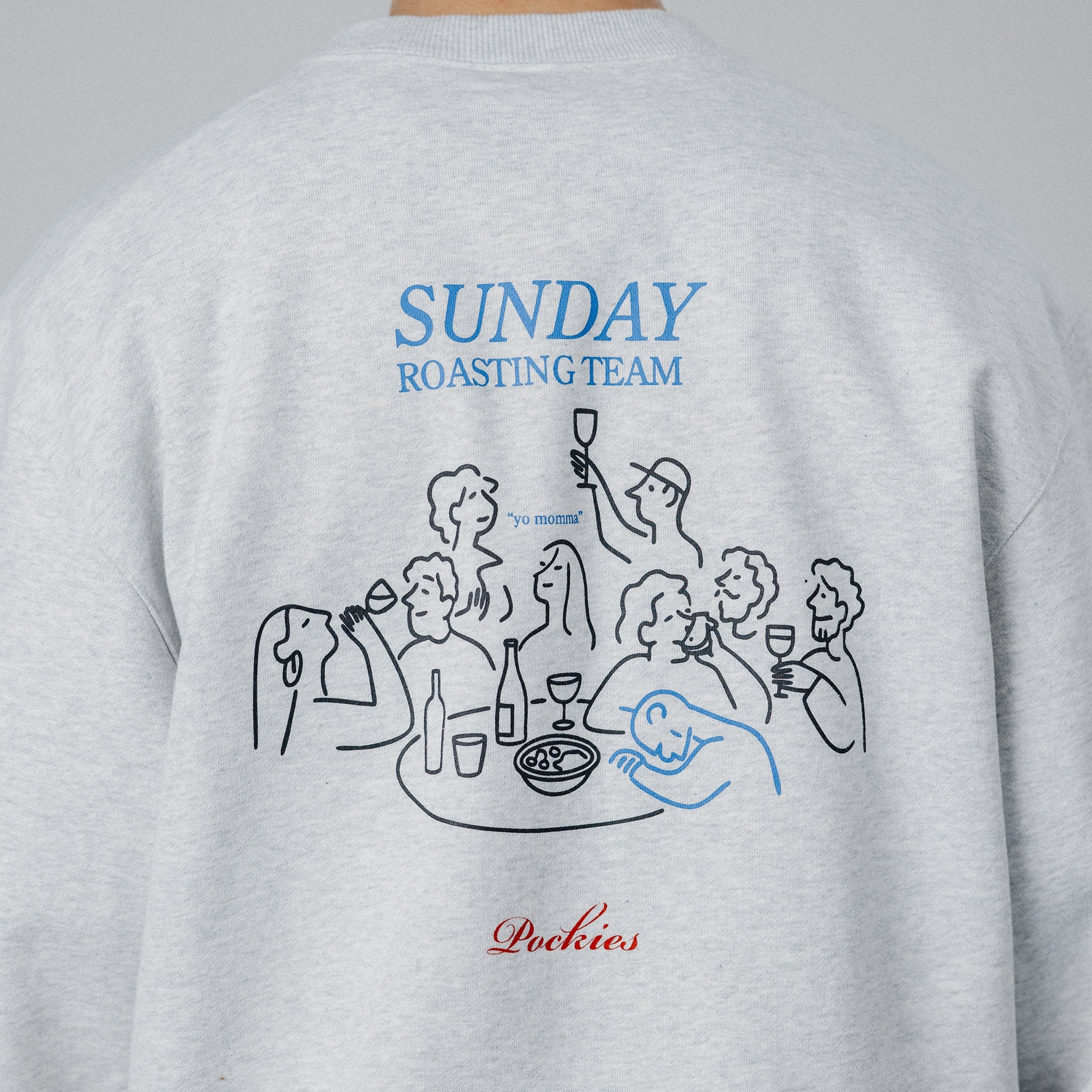Sunday Roasting Crew - Grey Melange