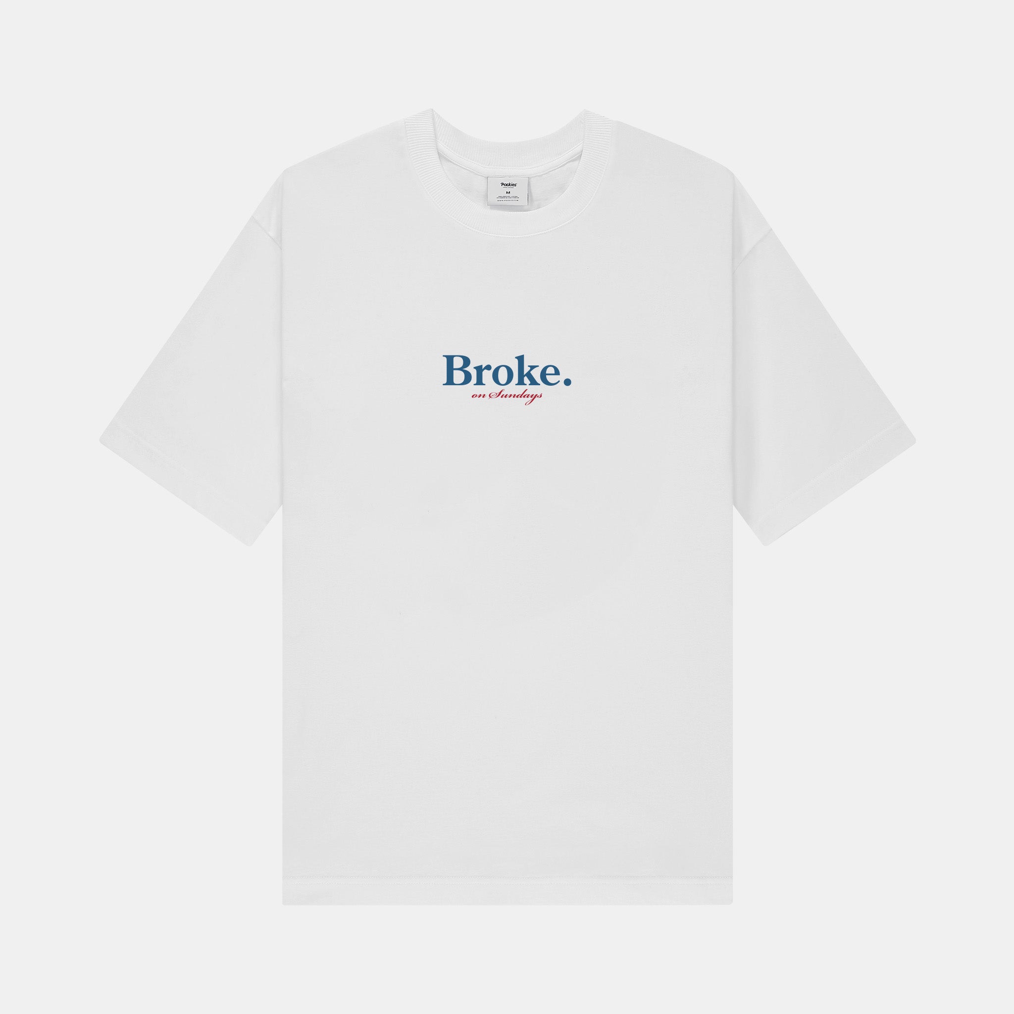 Broke Tee - White
