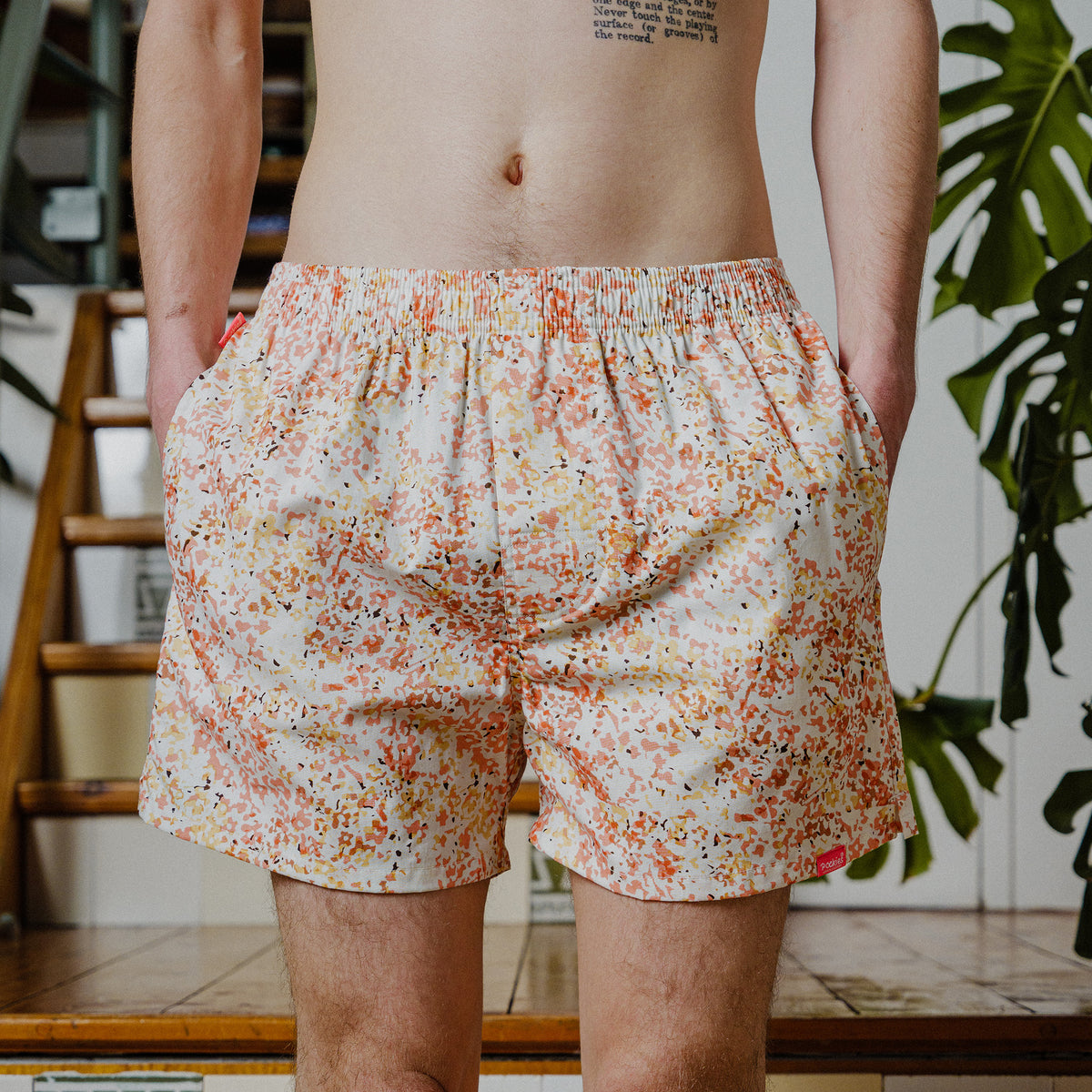 Flower Boxers - O/W