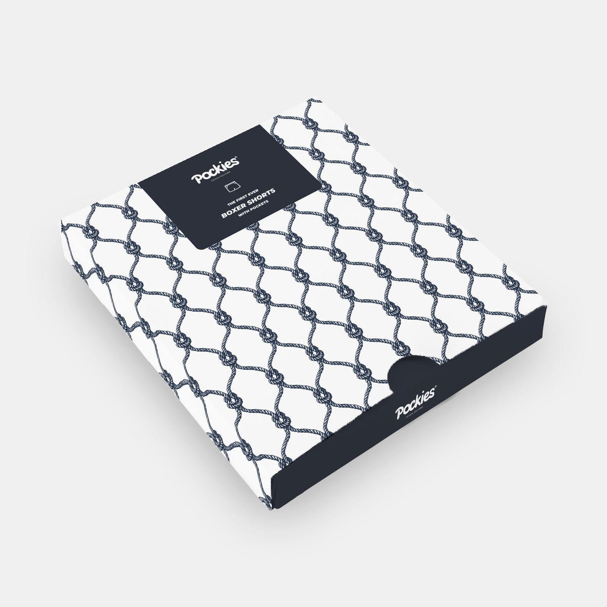 Naval Boxers - White