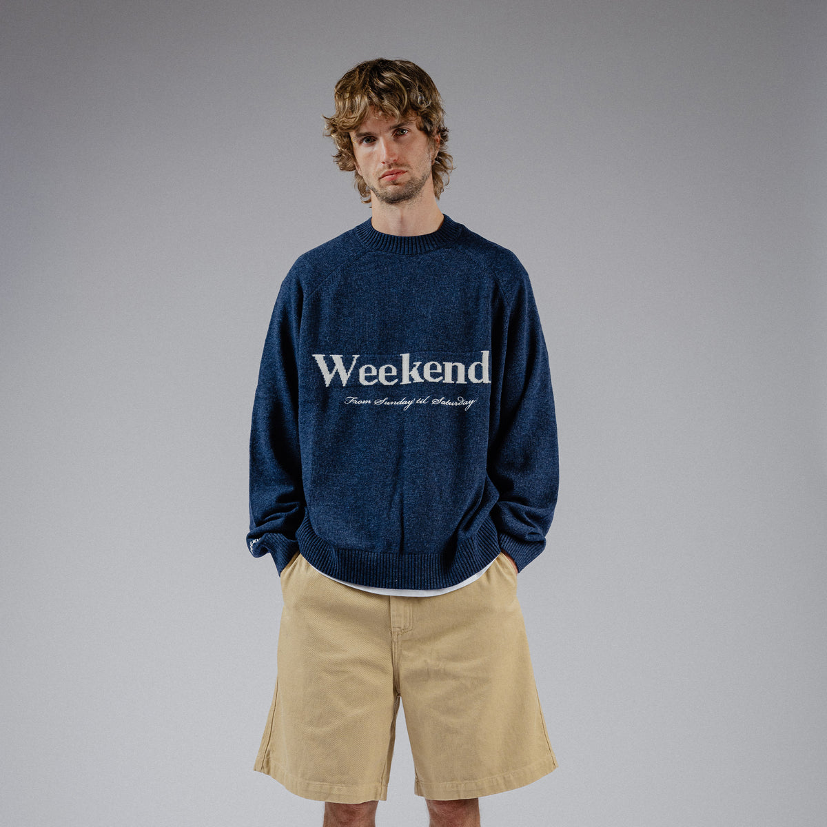 Weekend Knit - Navy